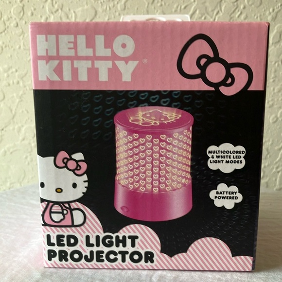 Hello Kitty: Pink LED Light Projector - Picture 1 of 16